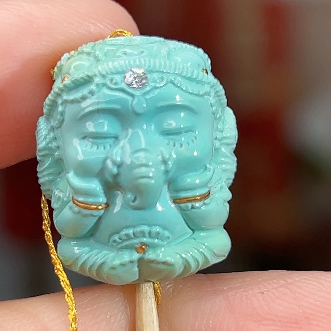 绿松石未镶嵌珠宝奇石