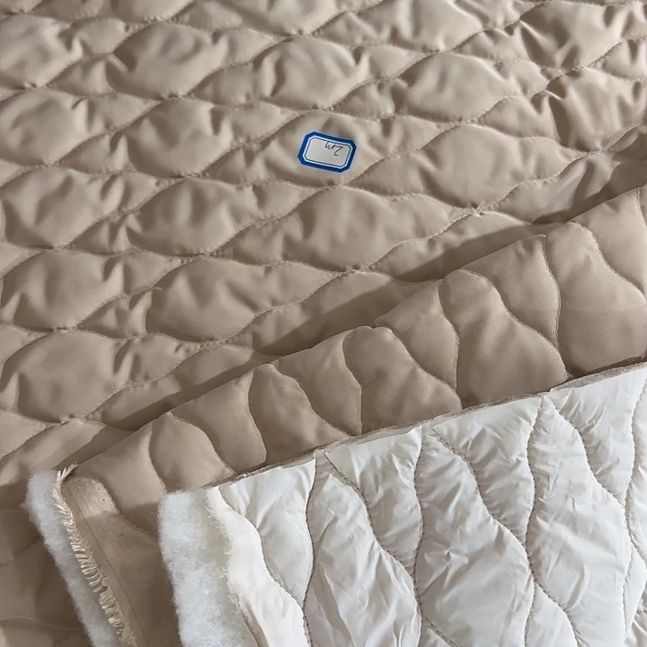 无纺布夹棉孤品面料