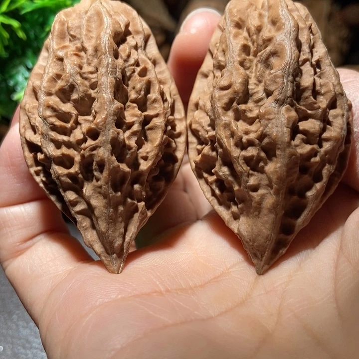 把件文玩核桃东北楸子小雪46