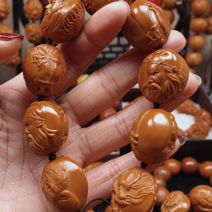 橄榄核手串/手链麒**麟将军令2.3