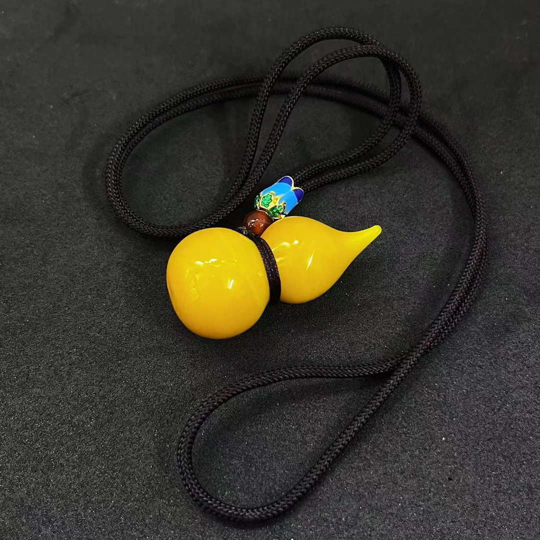 淄博非遗手作琉璃葫芦“福禄进门”送礼生日家居摆件