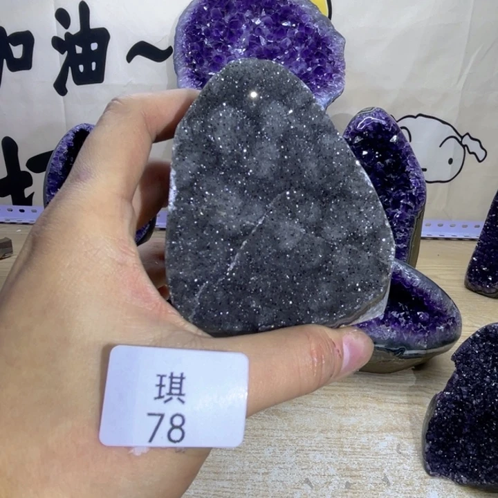 未镶嵌珠宝半成品紫晶