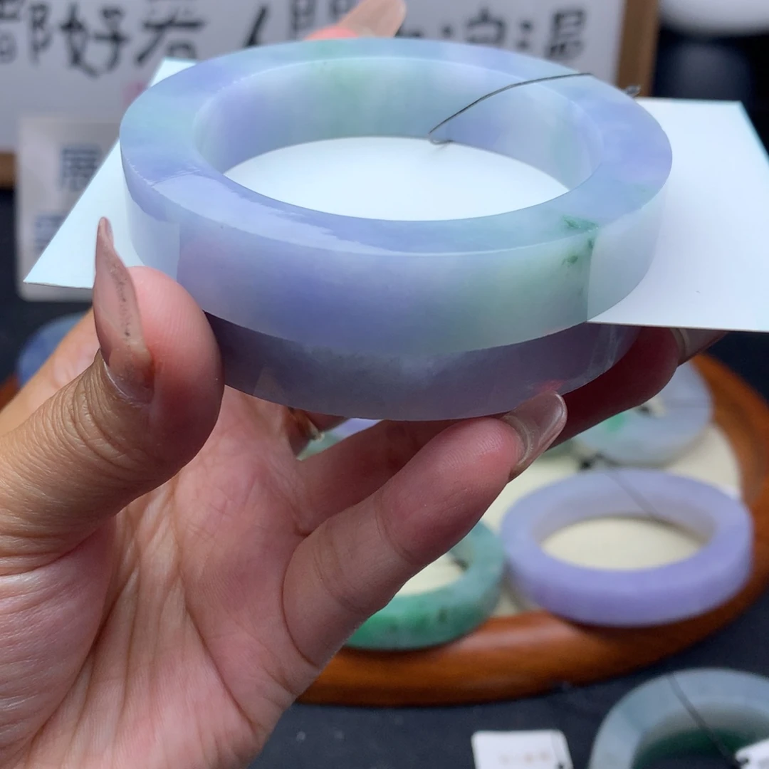 定制翡翠翡翠手镯未镶嵌