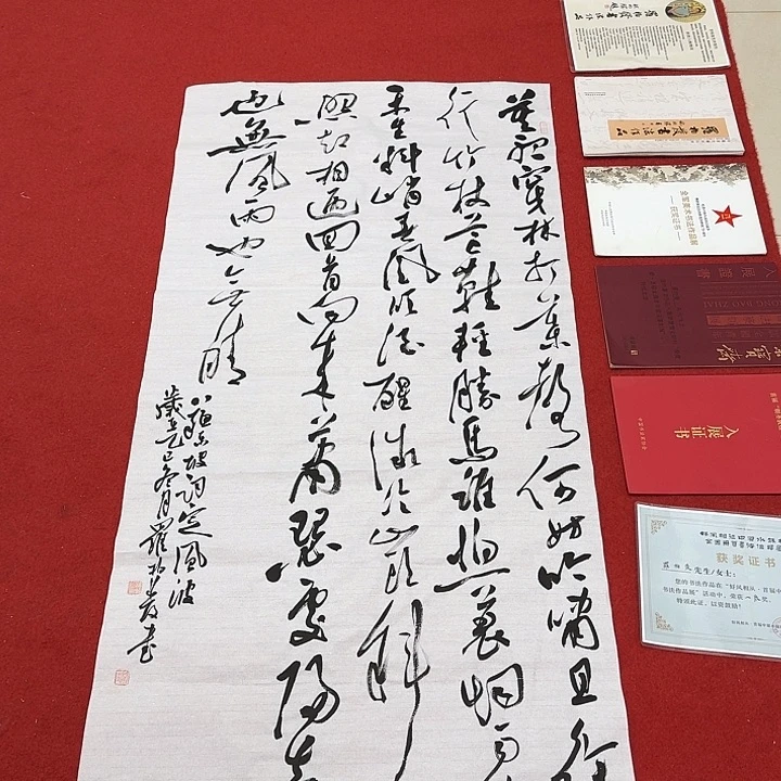 书法罗老师书法作品