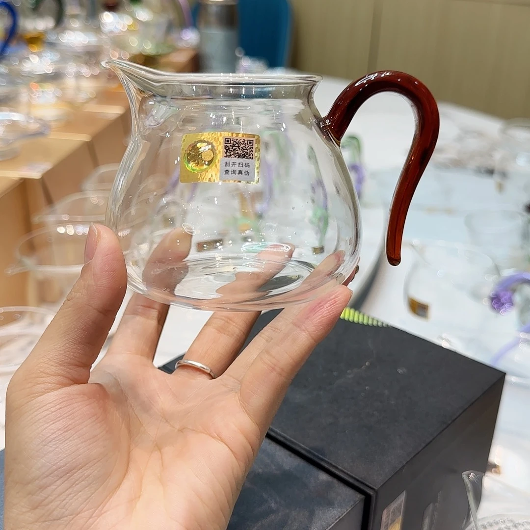 禾器琥珀色晶悦公道杯