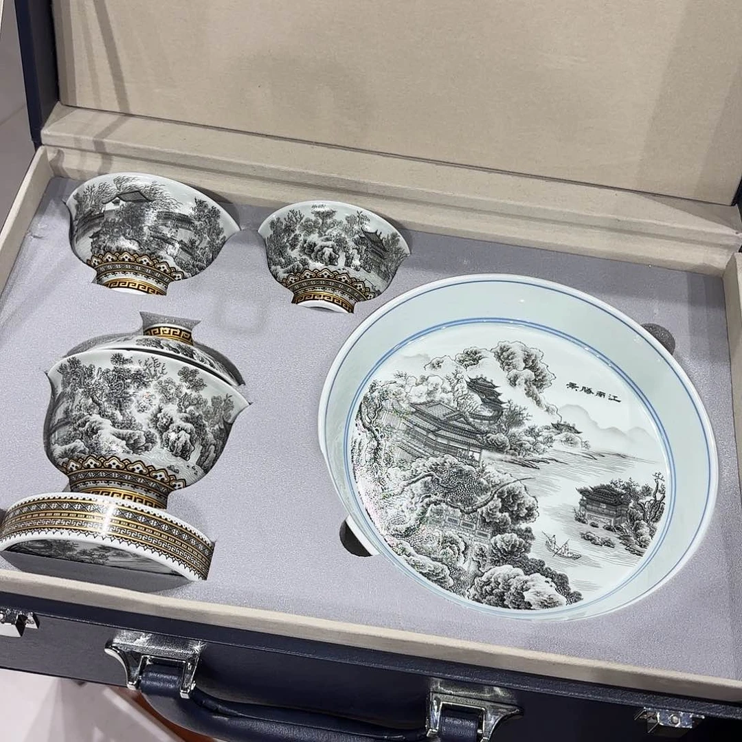 瓷片景德镇瓷器艺术半手