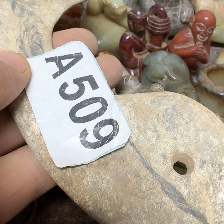 和田玉颈饰未镶嵌天***化