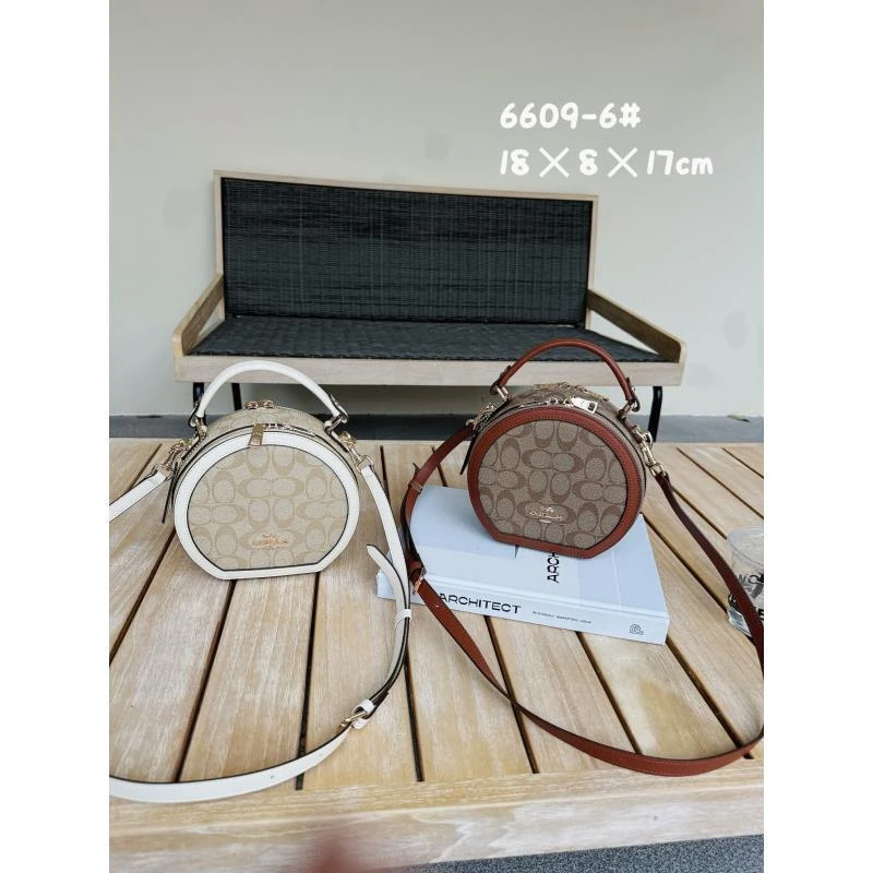 【12】圆饼包耐脏荔枝纹做旧拉链洋气单肩包斜跨休闲