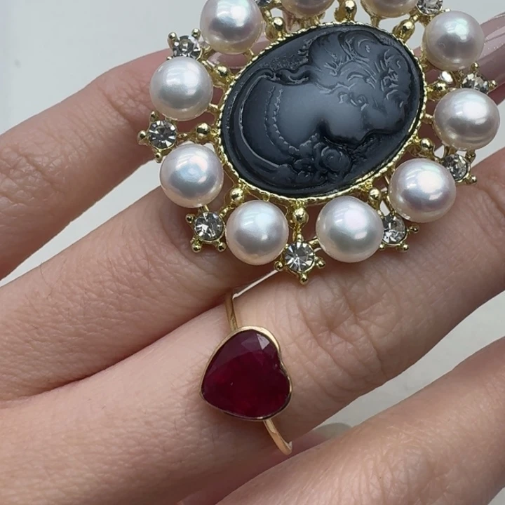 淡水珍珠戒指未镶嵌