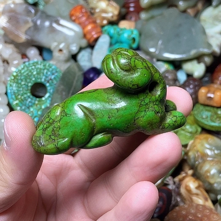 和田玉未镶嵌颈饰12