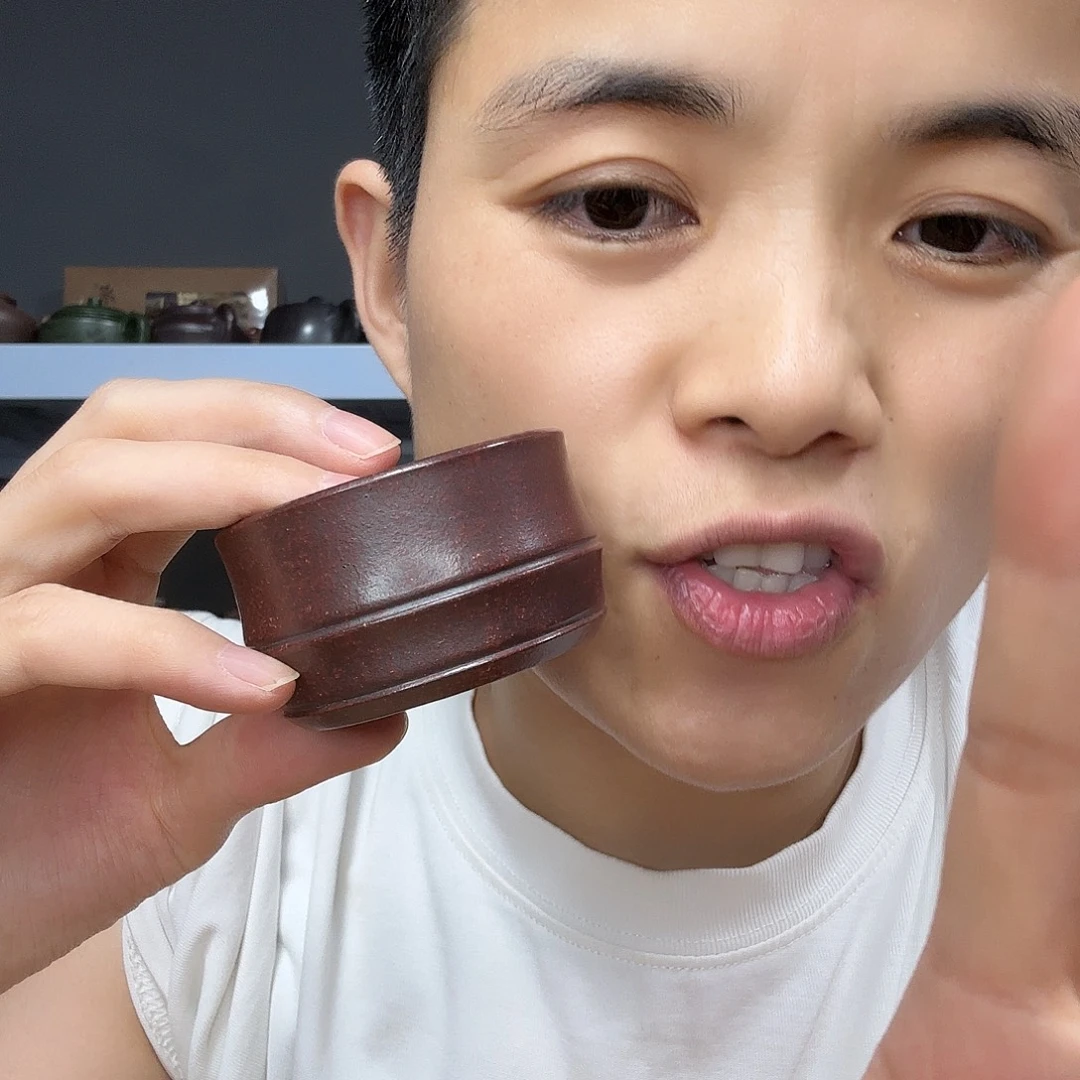 茶壶底槽青民间手艺人全手工制作