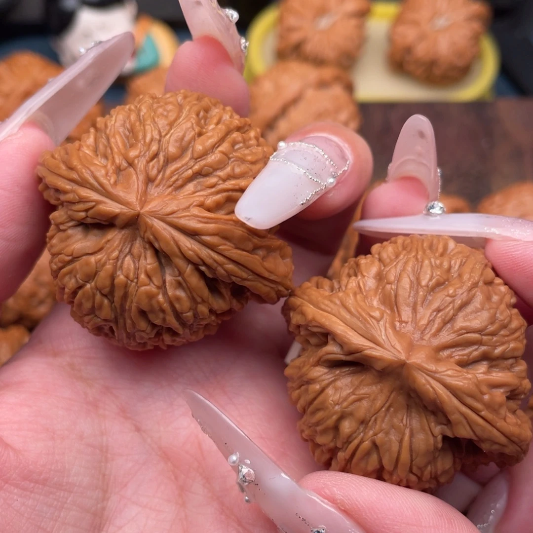 把件文玩核桃全品粗棱毕业南疆46