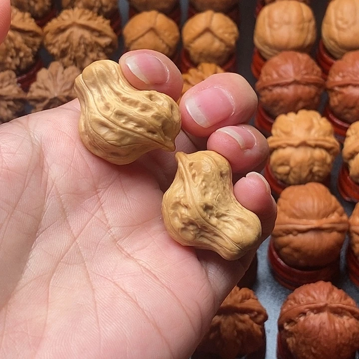 吊坠文玩核桃小鸟