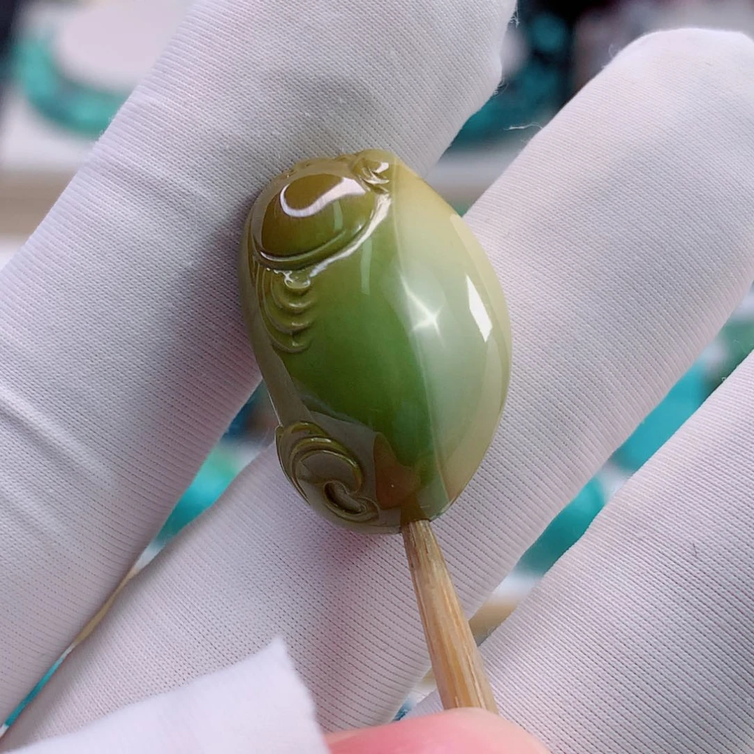 未镶嵌绿松石珠宝奇石