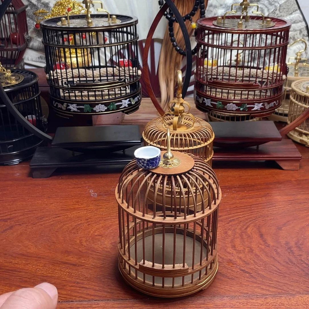 黄金檀圆形蝈蝈笼福利款