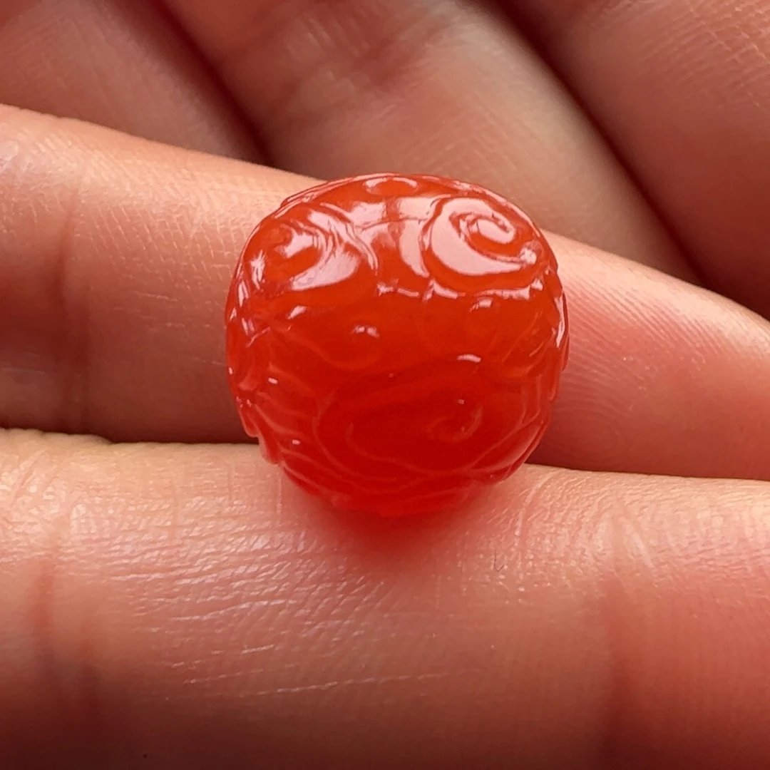 南红玛瑙老型13.5，12.7未镶嵌