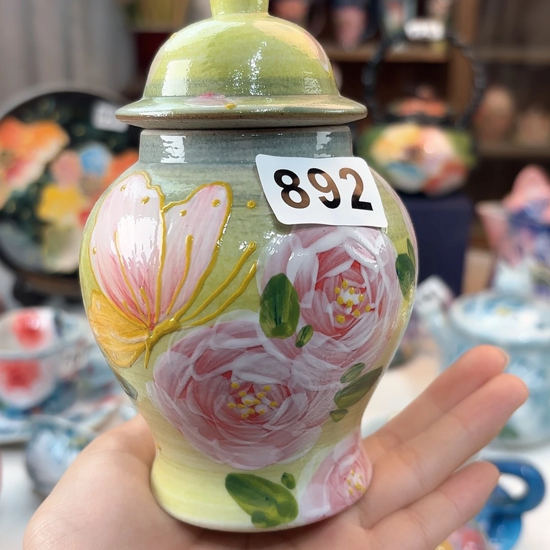 c***k景德镇手绘高温釉下彩陶瓷茶具