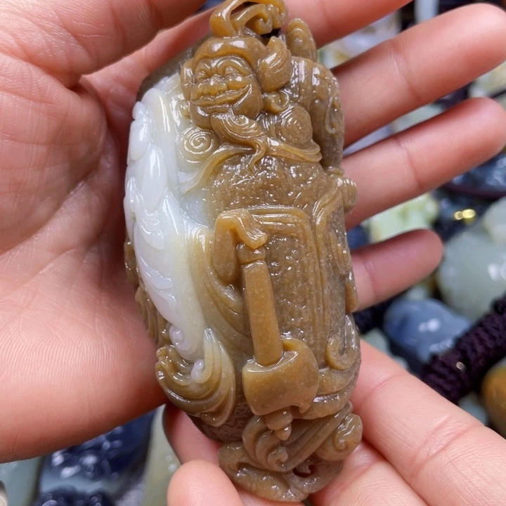 和田玉挂件未镶嵌