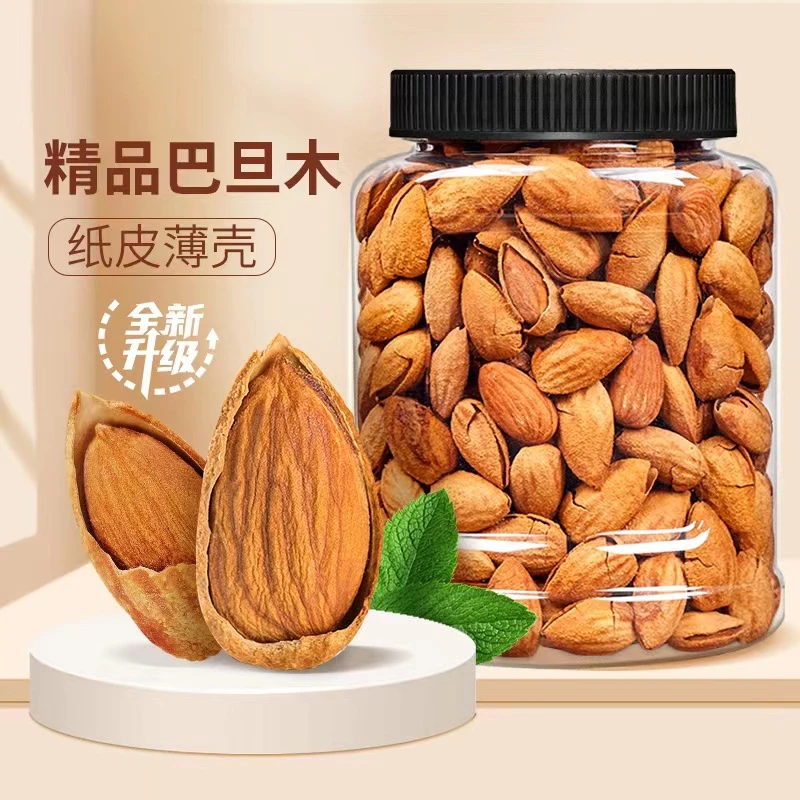 手剥薄壳巴旦木坚果100g袋装大颗粒干果零食坚果