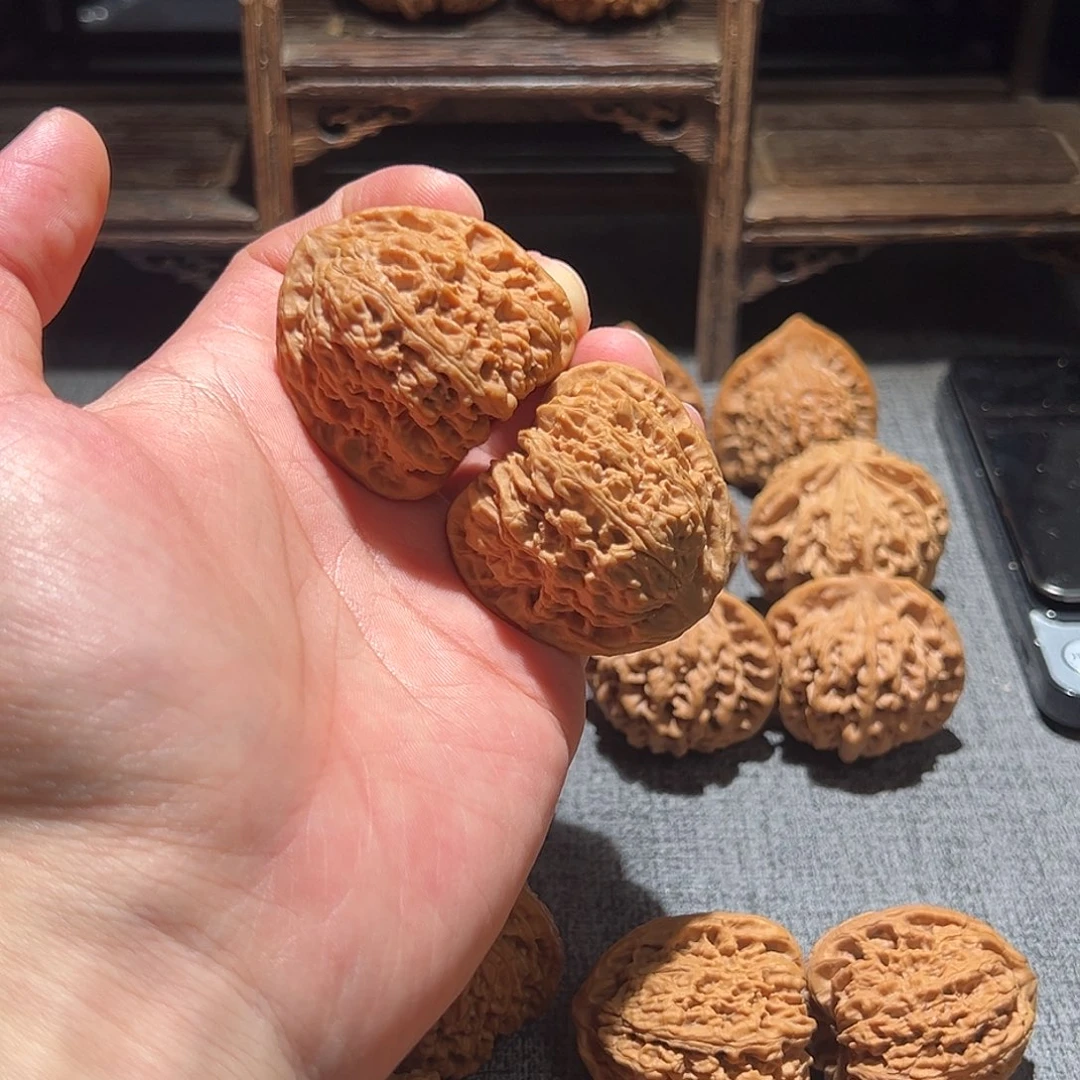 文玩核桃吊坠41三角將