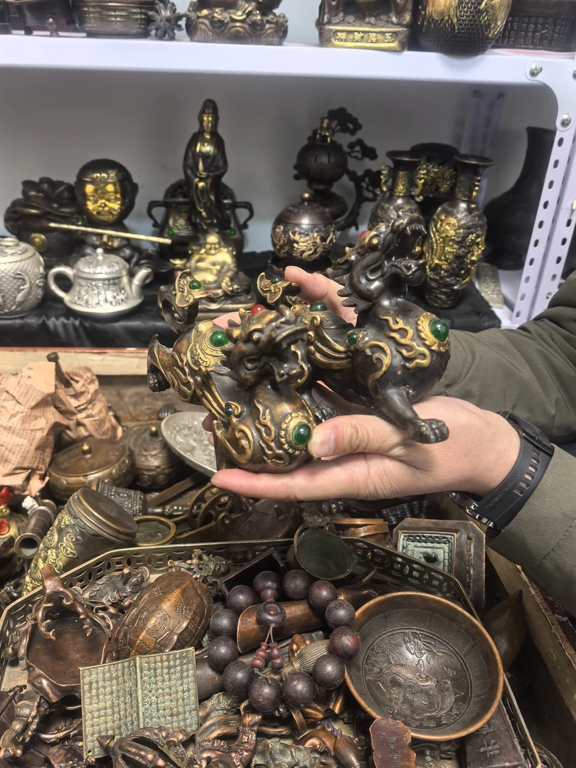 【闪购链接】铜貔貅摆件