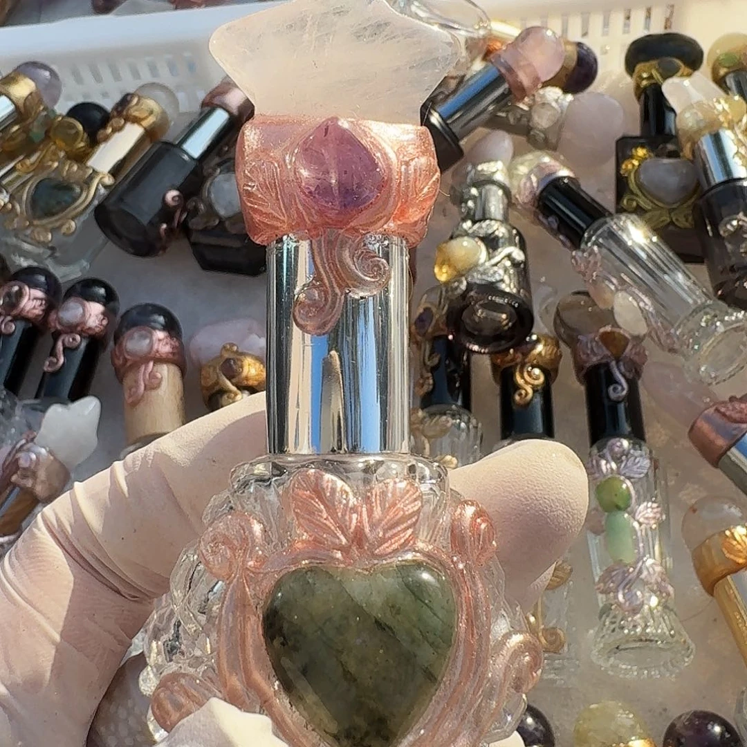 蝲***蛄烟晶颈饰未镶嵌白