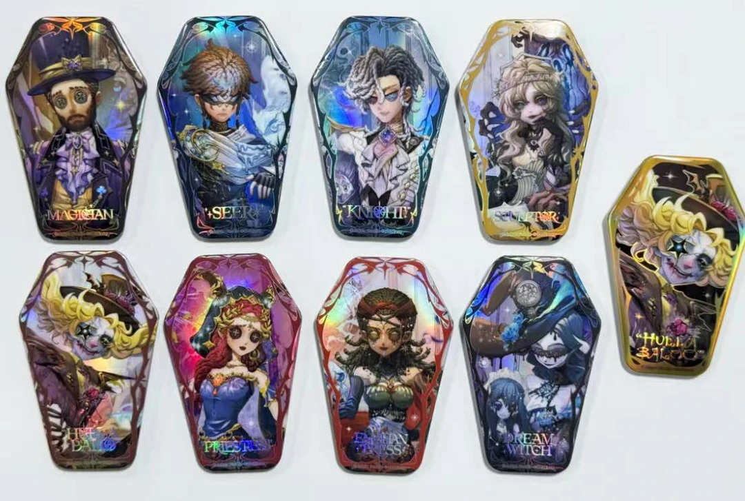 【第五人格】魔幻魅影系列吧唧透卡镭射票立牌（官谷