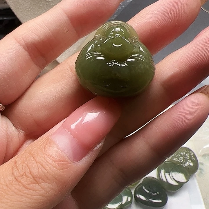 和田玉未镶嵌颈饰26
