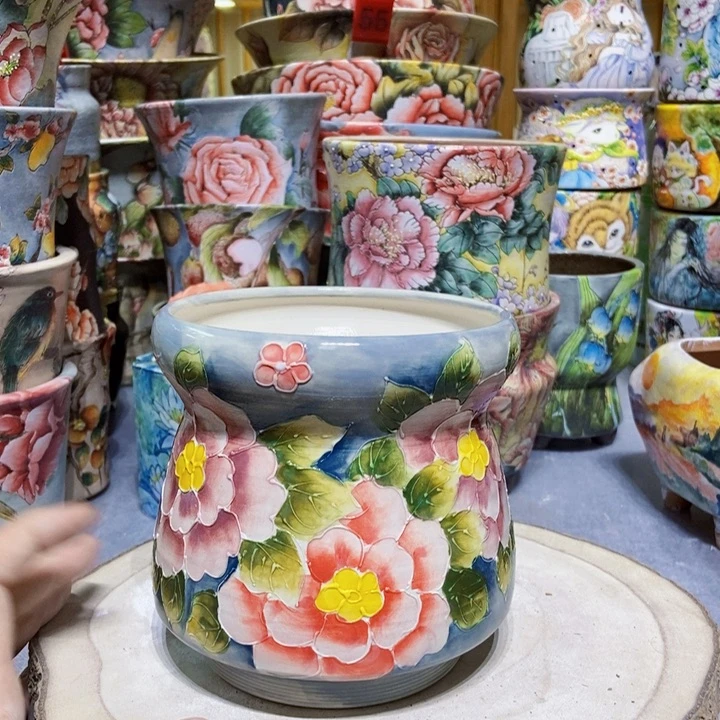 景德镇艺术手绘作品