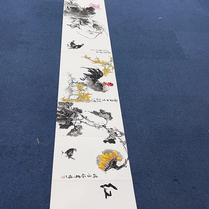 国画书画作品多次