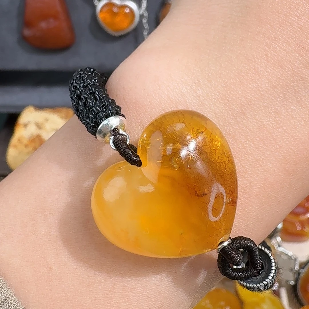 琥珀未镶嵌裸石我