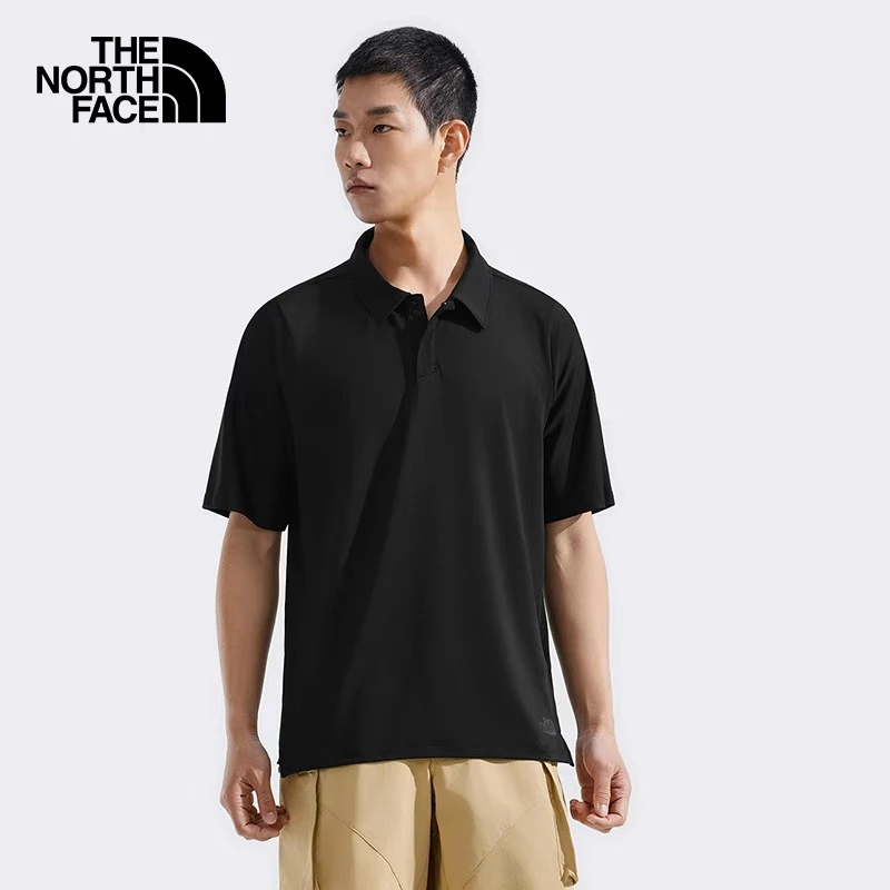 北面男Dune Sky防晒季衣速干衣短袖Polo户外新TheNorthFace|8DFT