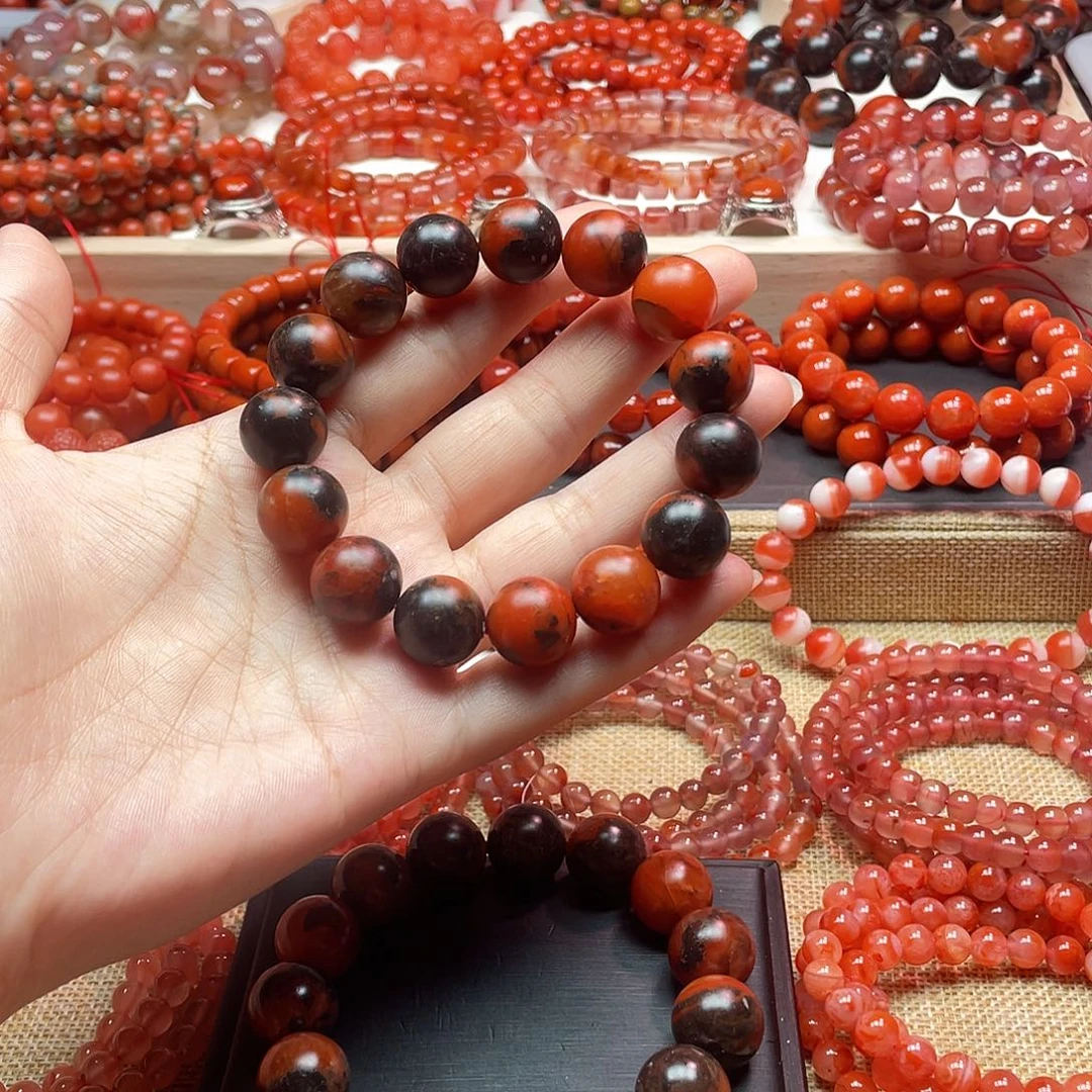 手链未镶嵌南红玛瑙