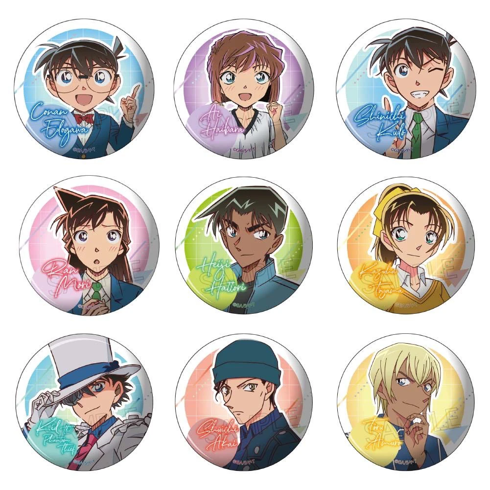 日谷【名侦探柯南】都市流行二弹吧唧盲盒