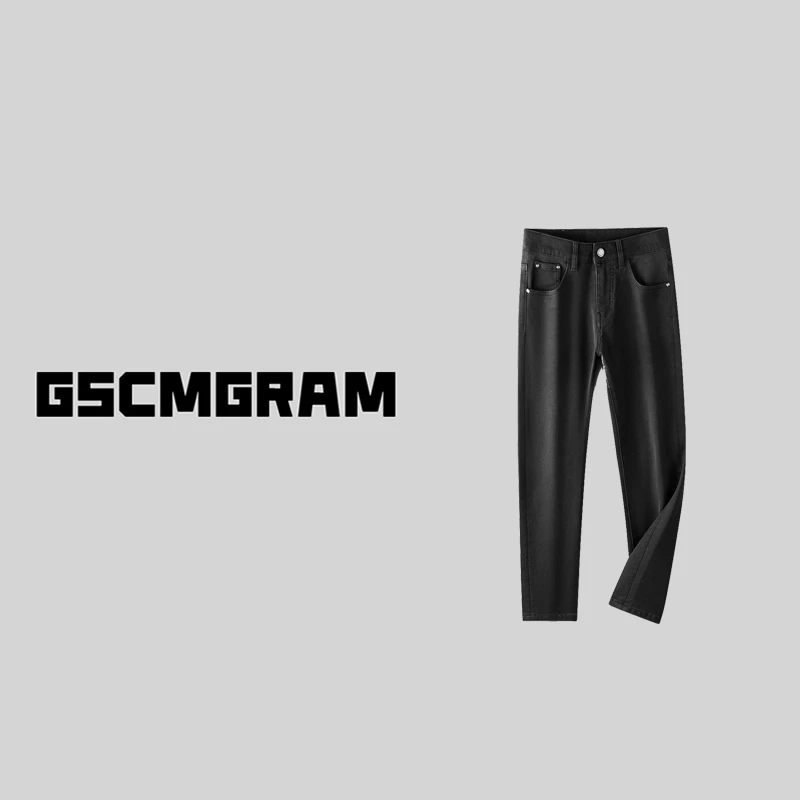 607 Z字牛仔裤男士