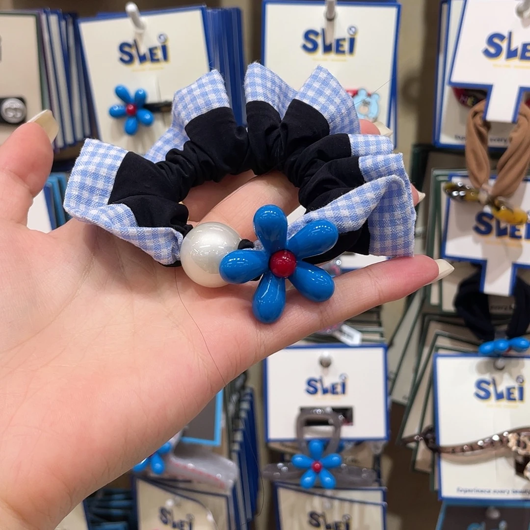 布艺非金属蓝格蓝花面膜