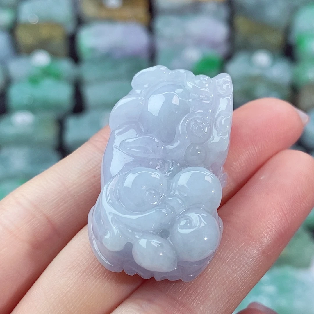 颈饰未镶嵌翡翠天然