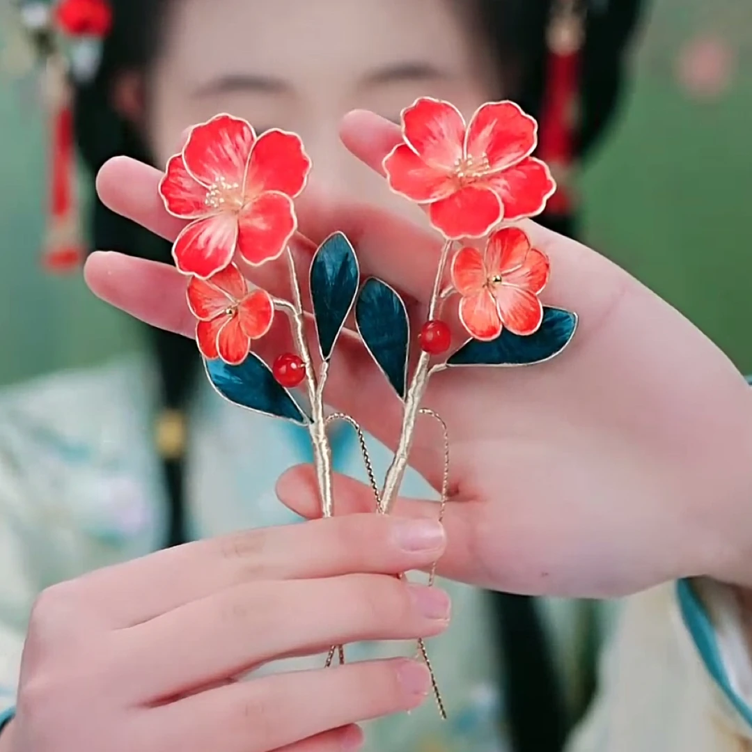 江南浔 一对的价格 古风默认小u 只能改发夹