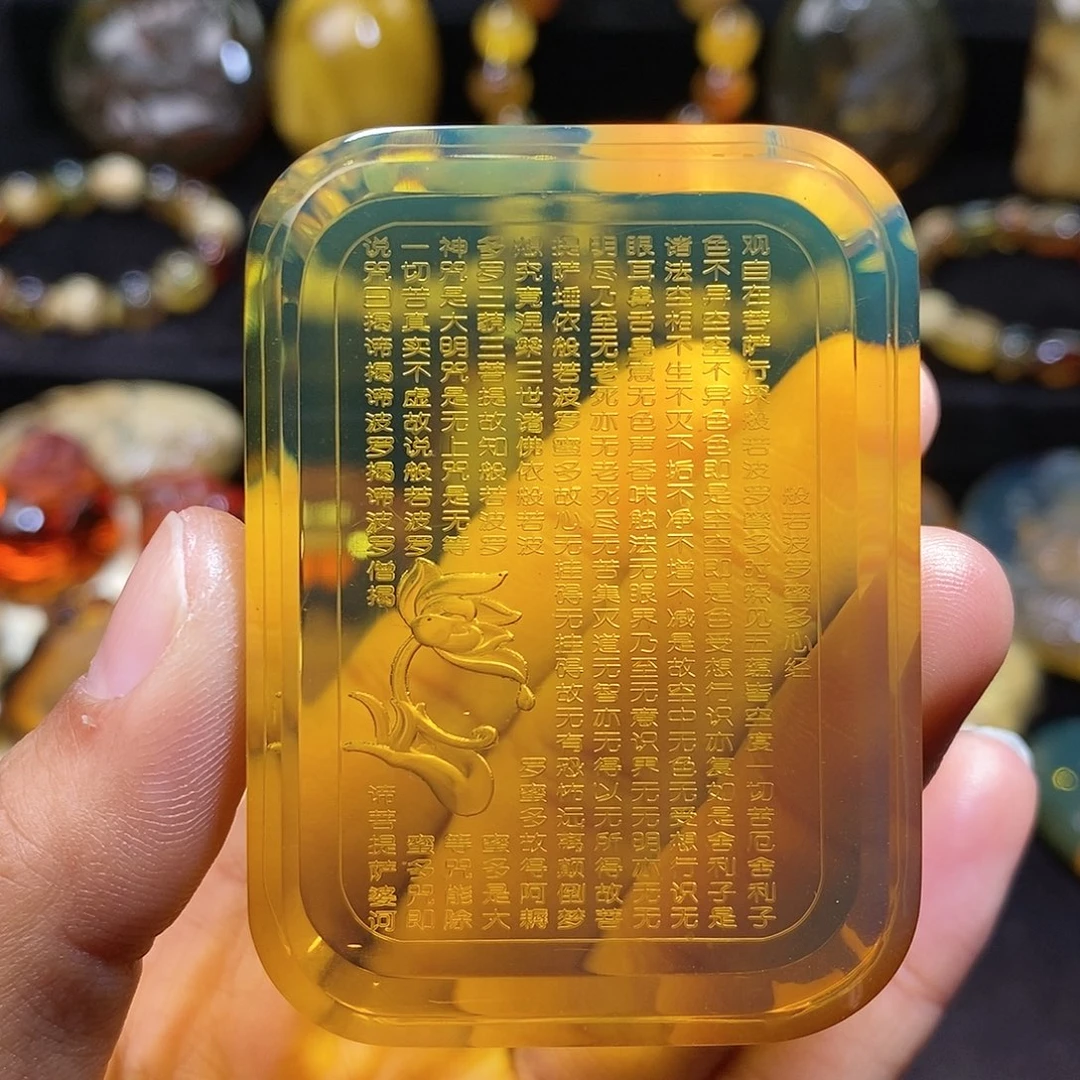 琥珀颈饰未镶嵌40克