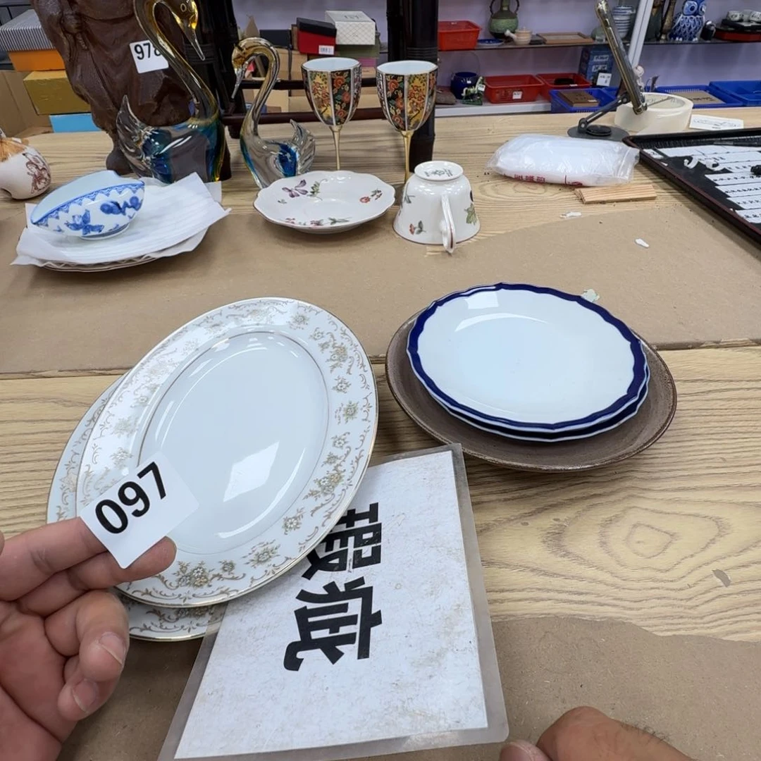 瓷片工艺品摆件瓷器摆件正能量