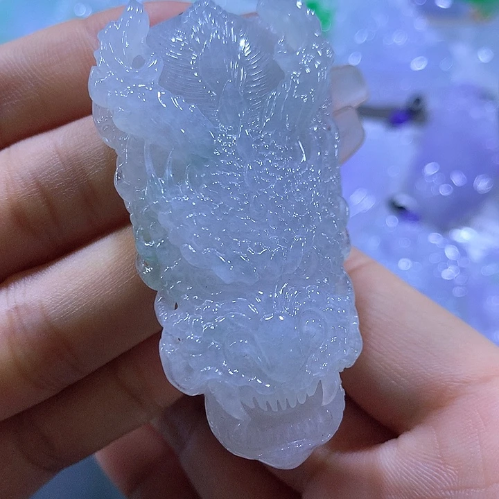 颈饰未镶嵌翡翠天然翡翠A货吊坠