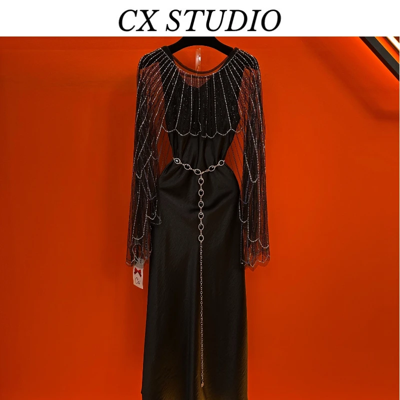 YC编码75 经典收腰轻奢时尚夏季连衣裙（定制女装）TG818