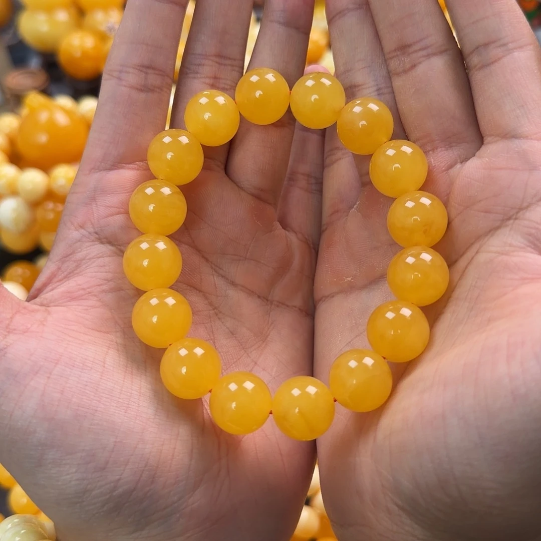 琥珀未镶嵌珠宝奇石15mm同料