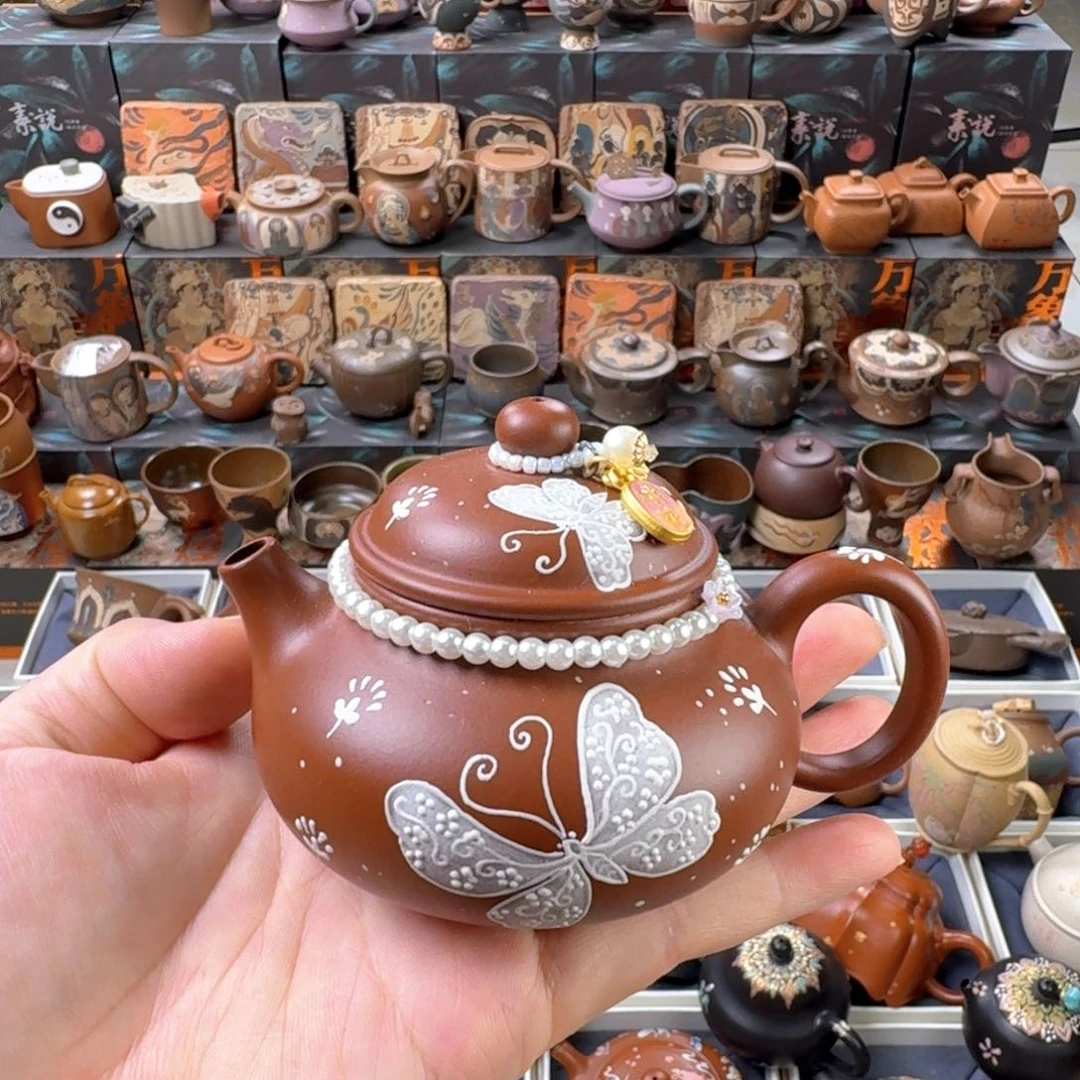 茶壶紫砂140cc原矿精工半手