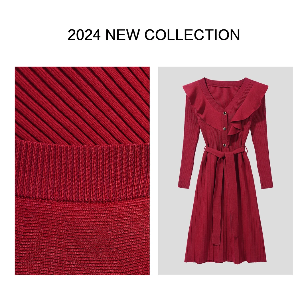 【小依专享】L3358011D 新款冬装连衣裙-8011