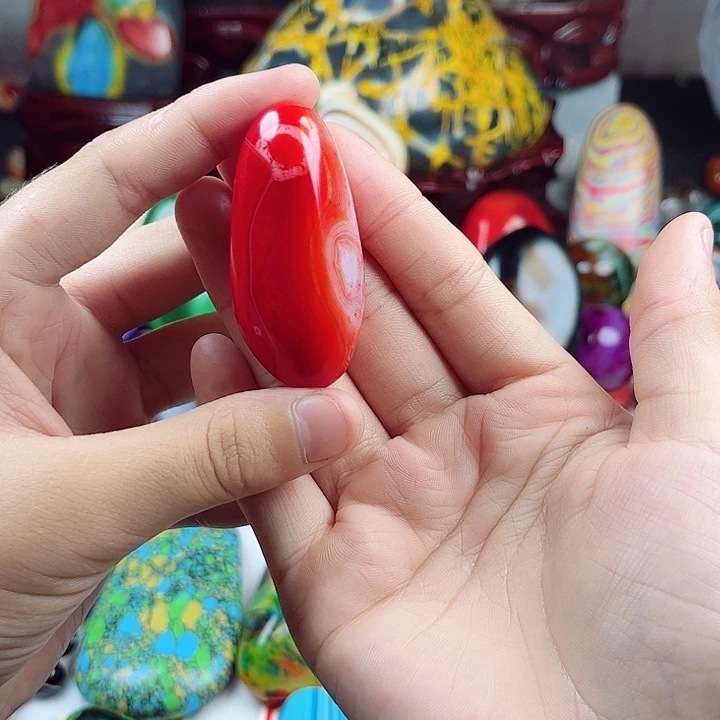 玛瑙/玉髓未镶嵌耳饰