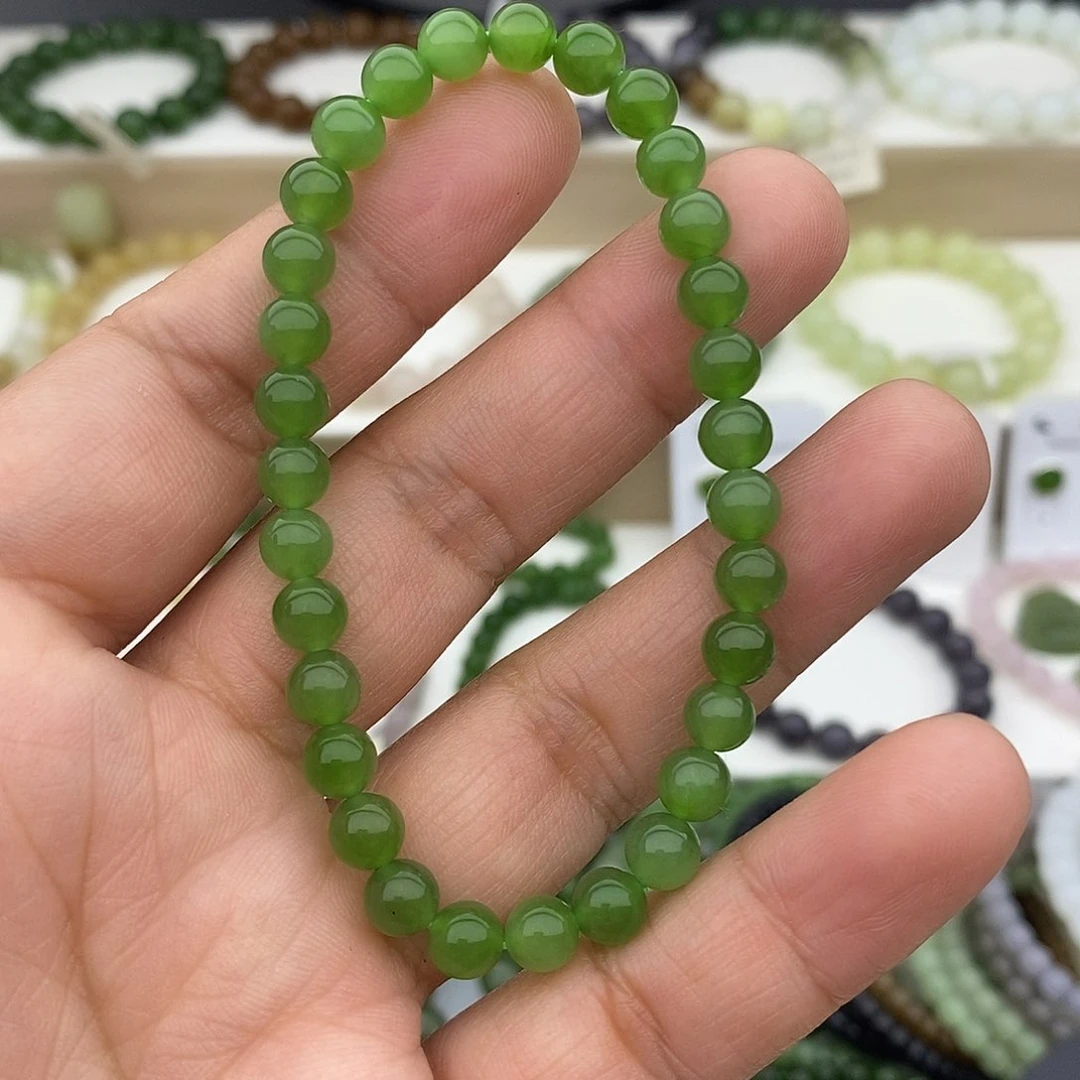 和田玉手链未镶嵌