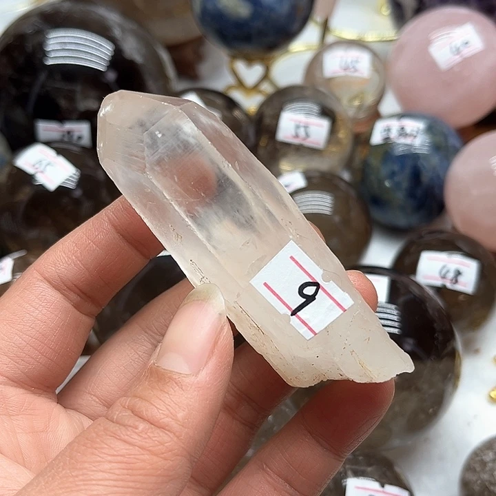 水晶86克白水晶原石未镶嵌