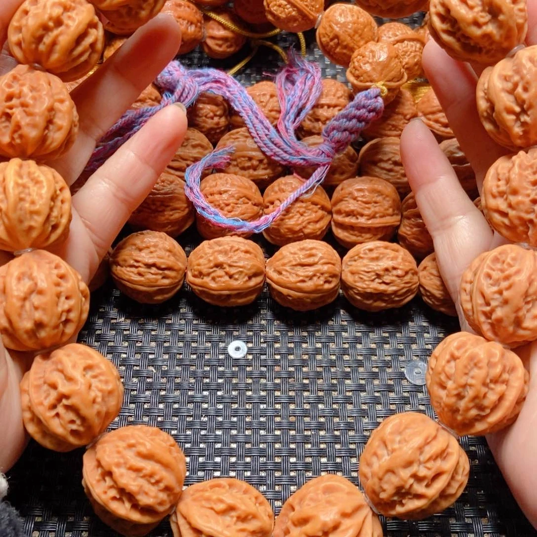 文玩核桃手串?*龙龙脊八棱