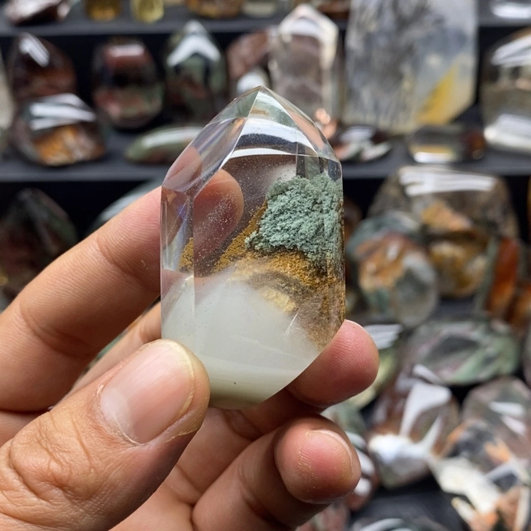珠宝半成品水晶未镶嵌